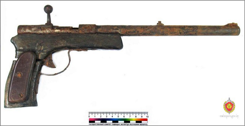 «Сделай сам»: сельчанин из Рогачёва превратил винтовку в пистолет