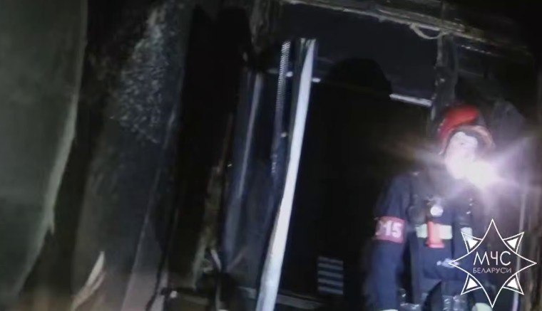 Пожар произошел в оздоровительном лагере под Столбцами