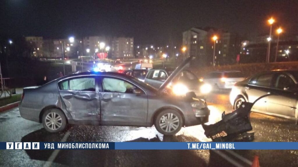 В Логойске в аварии травмирован 5-летний ребенок