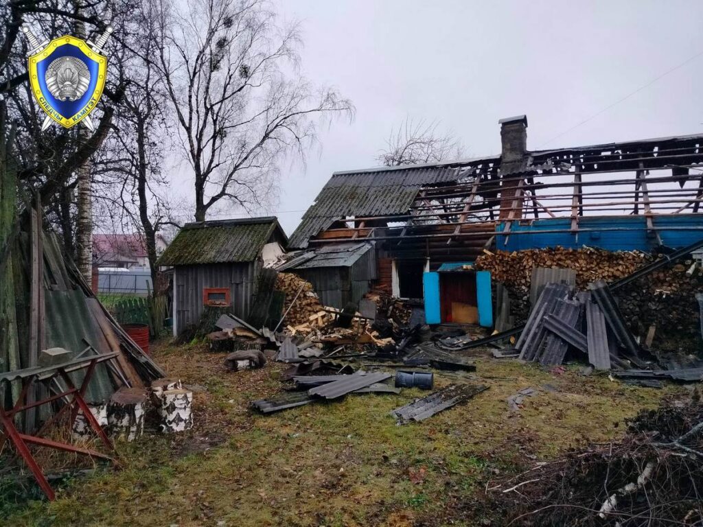 Пришла в гости и погибла — в Пуховичском районе после пожара нашли тело пенсионерки