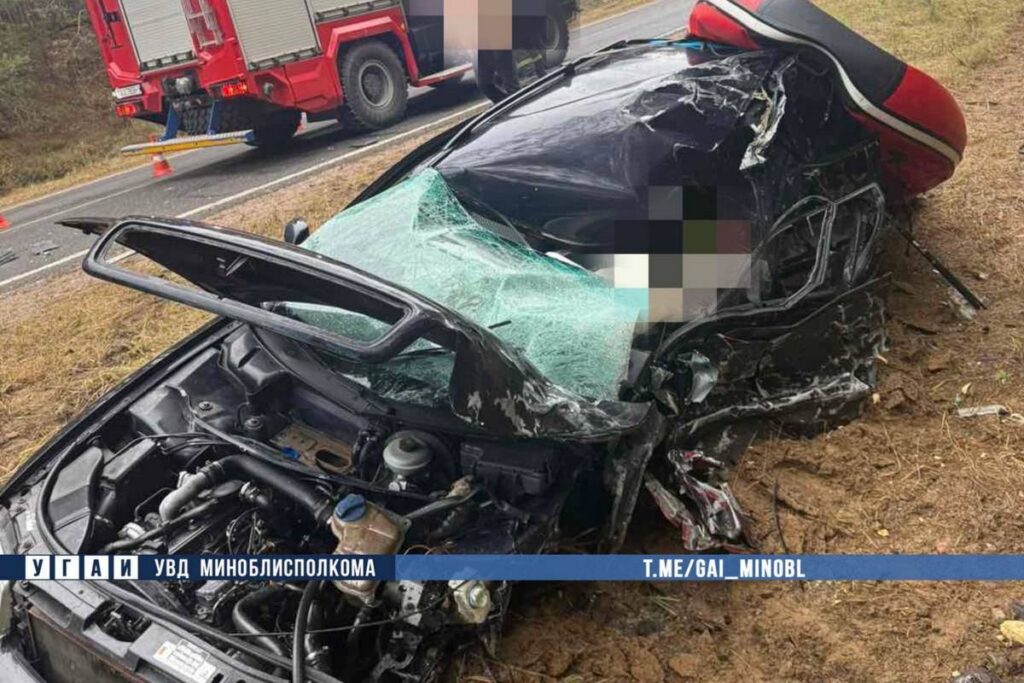 Под Борисовом грузовик с прицепом спровоцировал смертельное ДТП — погиб водитель Audi