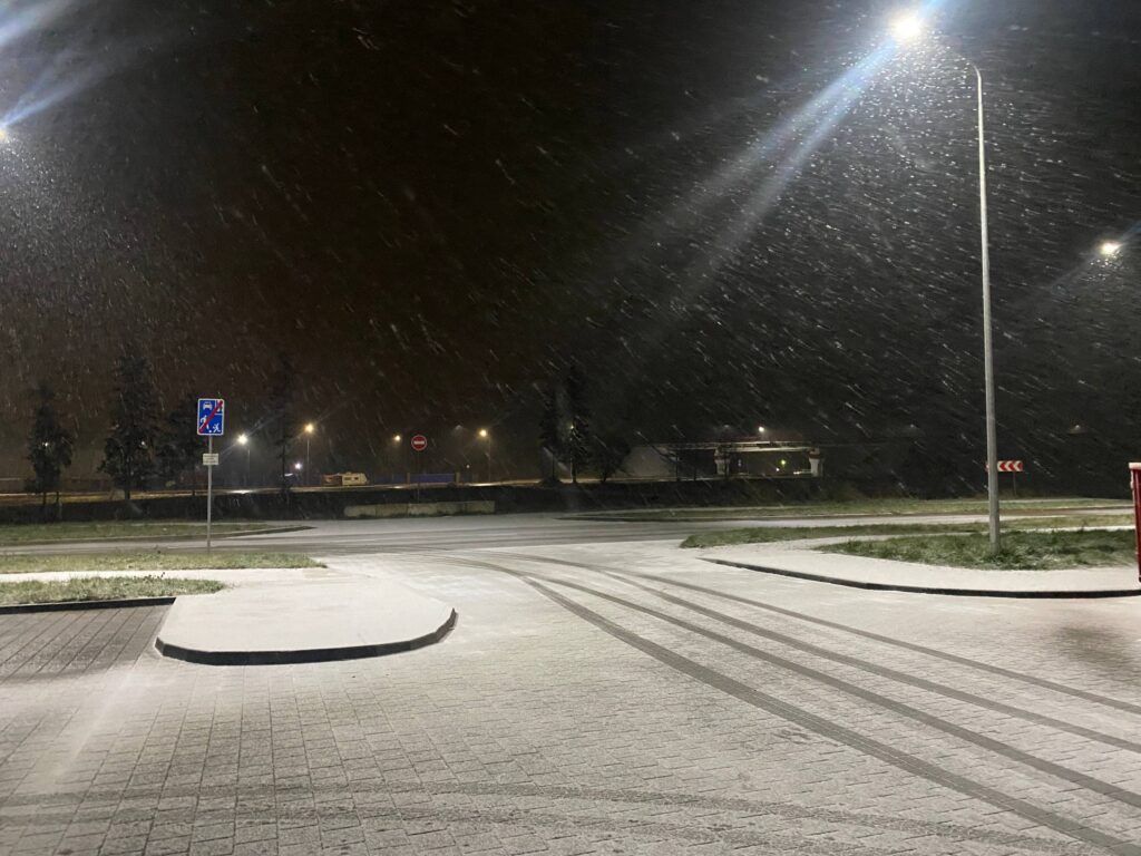 Сильный снегопад накроет Беларусь 24 ноября