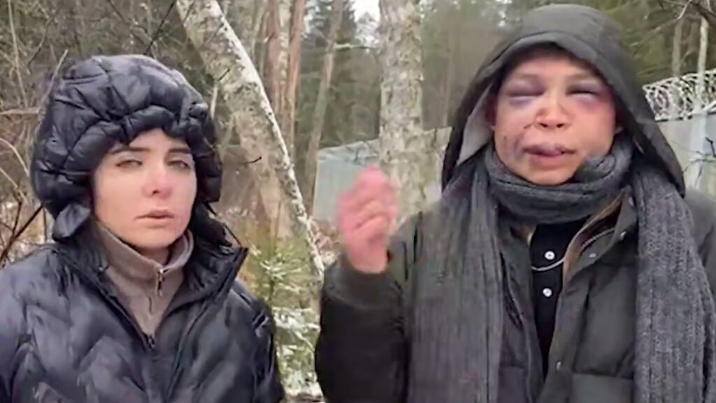 На белорусско-латвийской границе нашли избитых кубинских беженцев