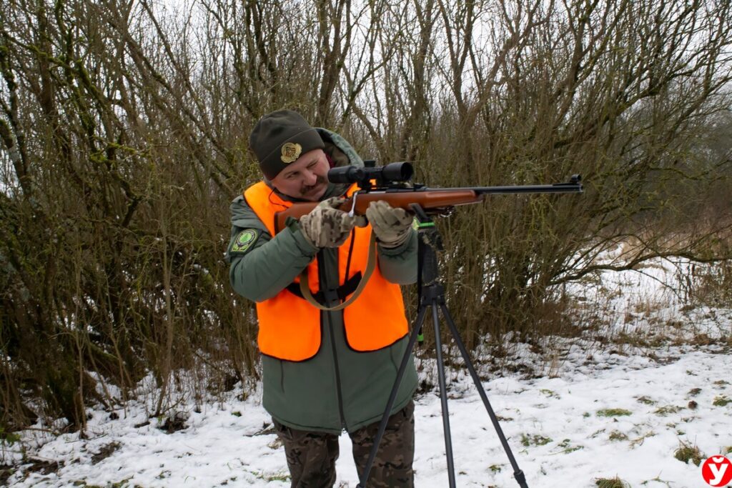 Охота на Логойщине: сходили на медведя, но вышли на след лося