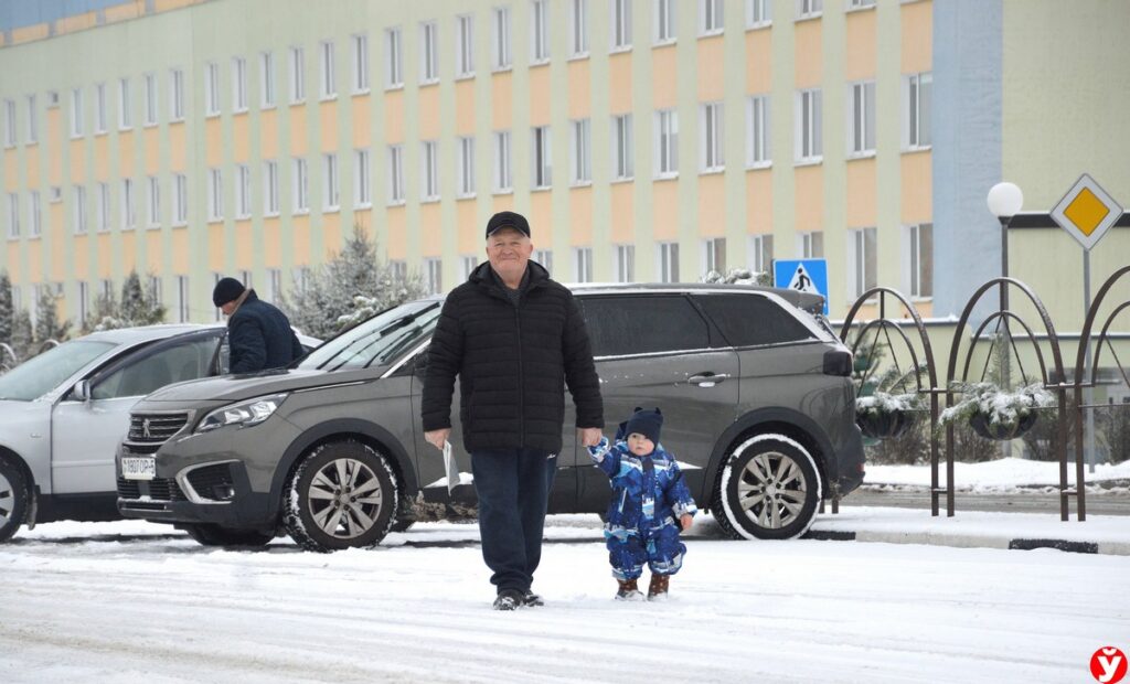 Где в Минской области выпало больше снега: смотрите на фото