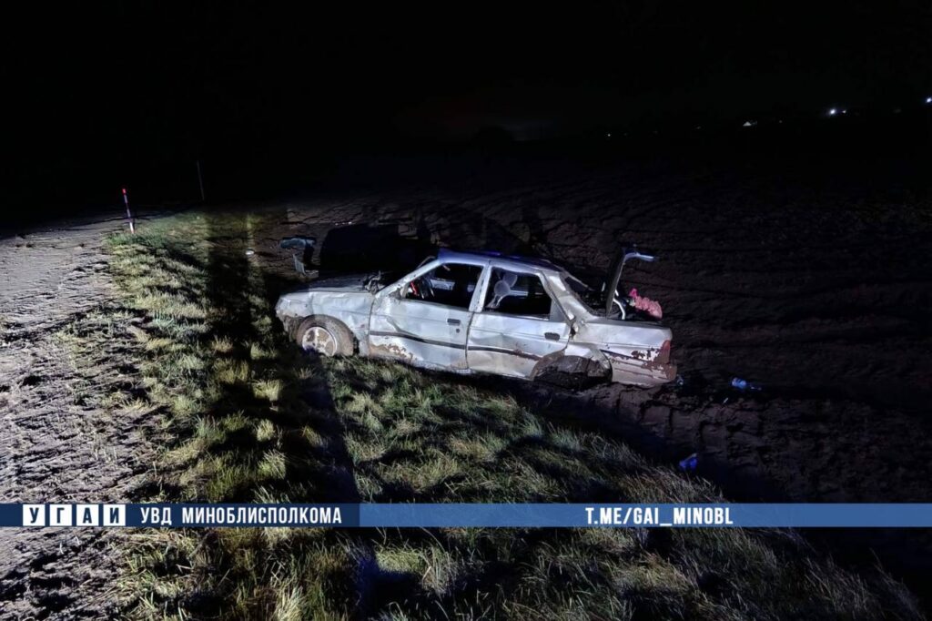 Под Клецком опрокинулся Volkswagen: водитель из Копыля в больнице