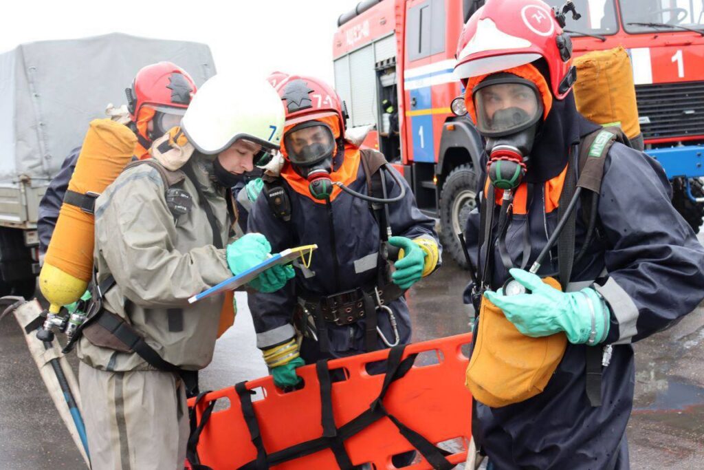 В Клецком районе сработку сигнализации приняли за выброс аммиака на предприятии