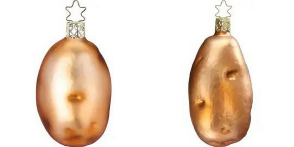 Ёлочные игрушки в форме картошки продают в интернет-магазинах — цена удивит белорусов