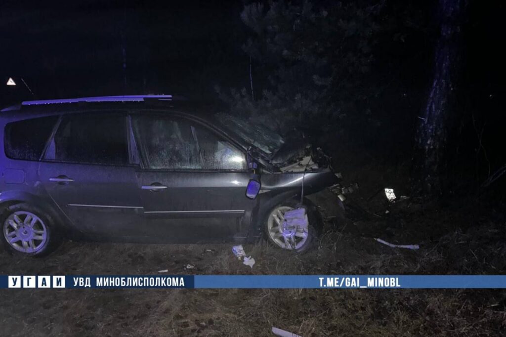 Водитель «Рено» съехал в кювет под Слуцком: пассажирка скончалась в больнице
