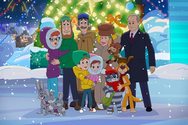 Путин стал одним из героев «Простоквашино — появились первые кадры