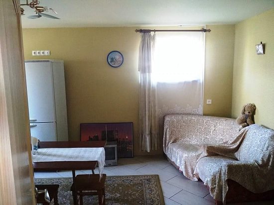 Дом с круглыми окнами и арендой земли на век продают в Боровлянах — как он выглядит изнутри