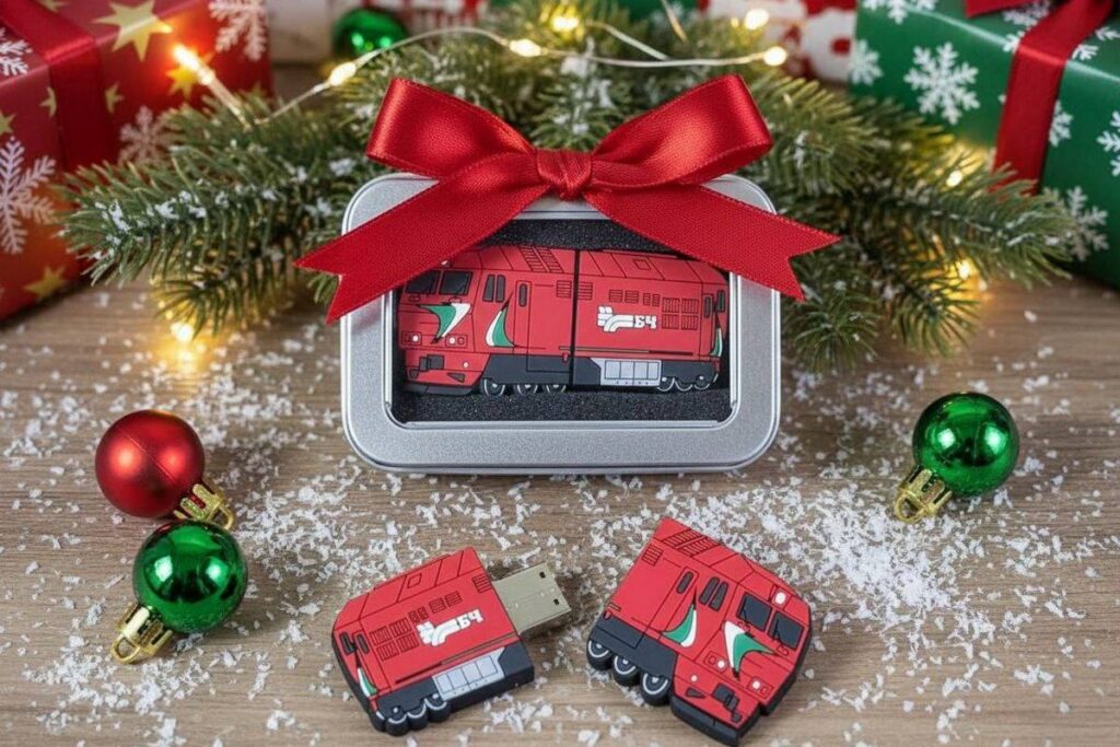 БЖД выпустила брендированные сувениры к Новому году — посмотрели, что в коллекции