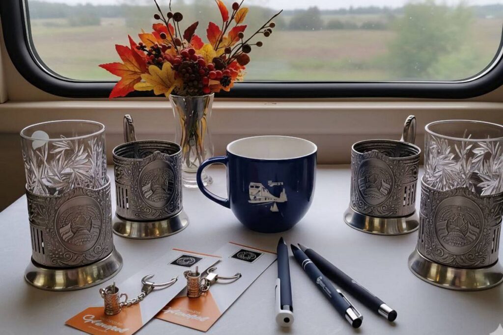 БЖД выпустила брендированные сувениры к Новому году — посмотрели, что в коллекции