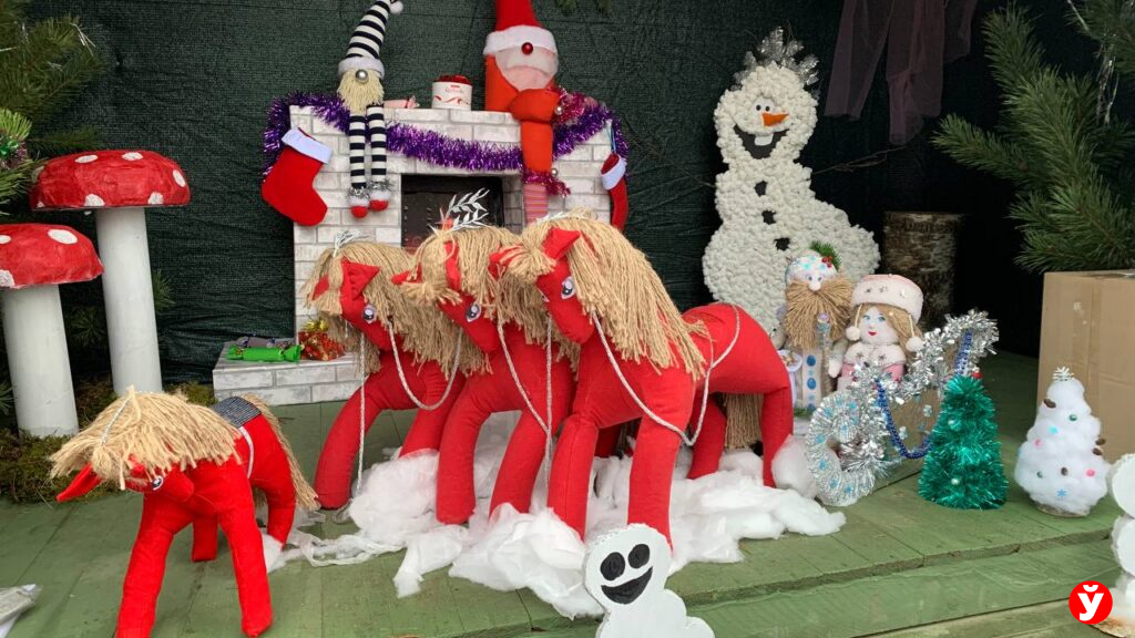 Новогодний кошелек Крупки