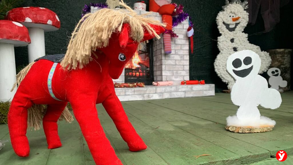 Новогодний кошелек Крупки