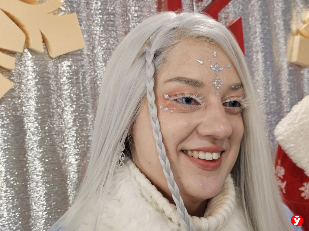 Парад Дедов Морозов в Бориисове