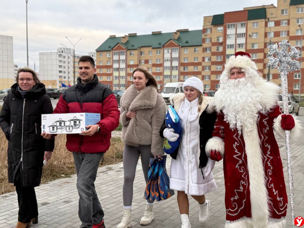 Единая Минщина — сердце Беларуси: новогодний автопробег продолжился в Солигорске