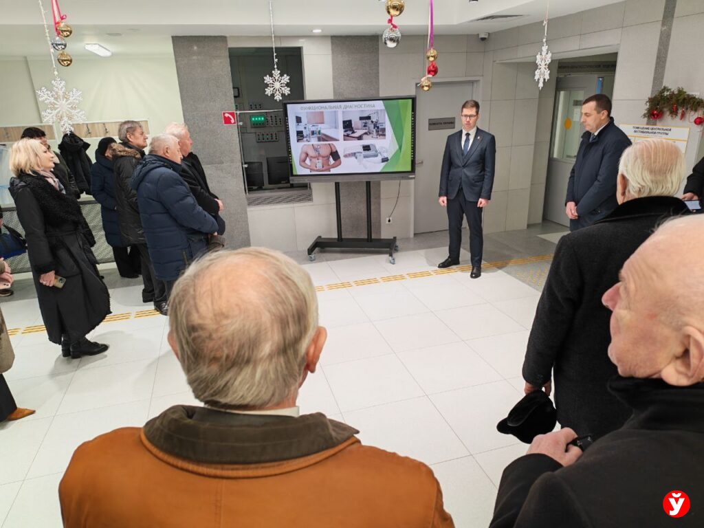 Работу больницы в поселке Дружном оценила делегация совета старейшин Миноблисполкома