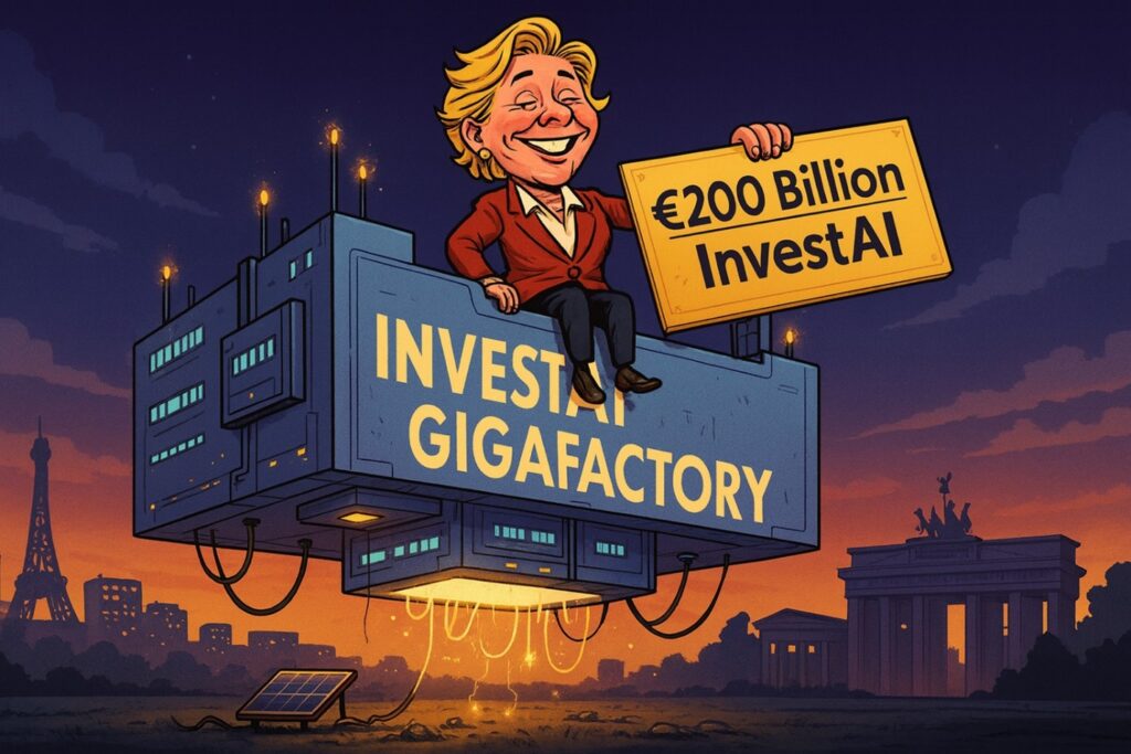 «Цифровое Эльдорадо Европы»: как построить ИИ-империю без электричества, чипов и здравого смысла