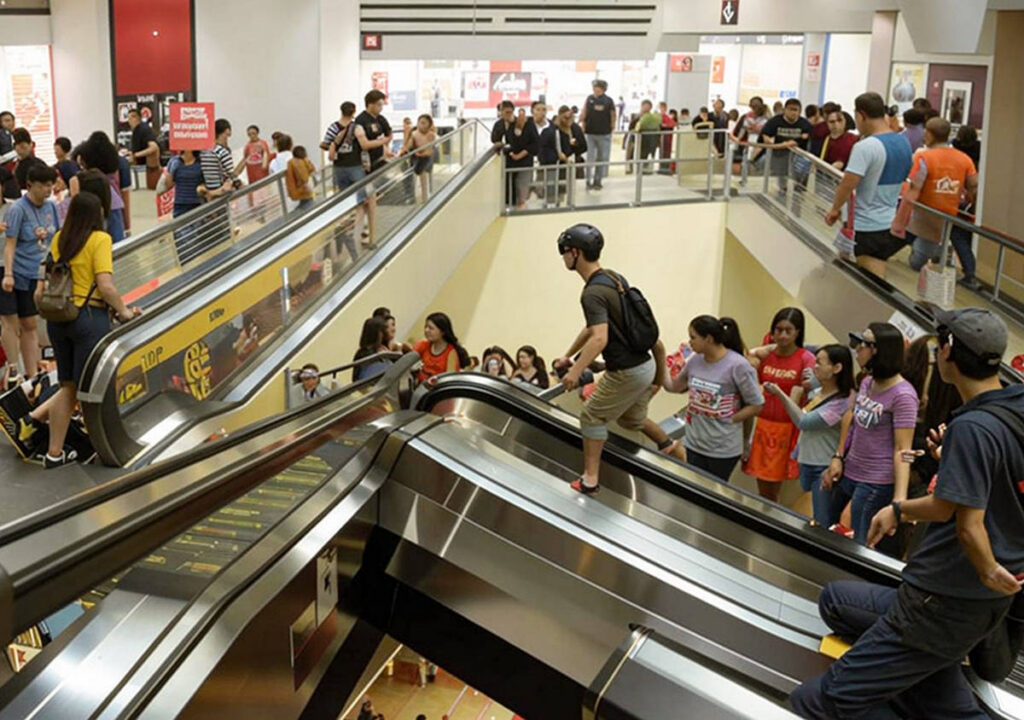 Жительница Могилёва получила перелом на эскалаторе — и пошла в суд за компенсацией морального вреда