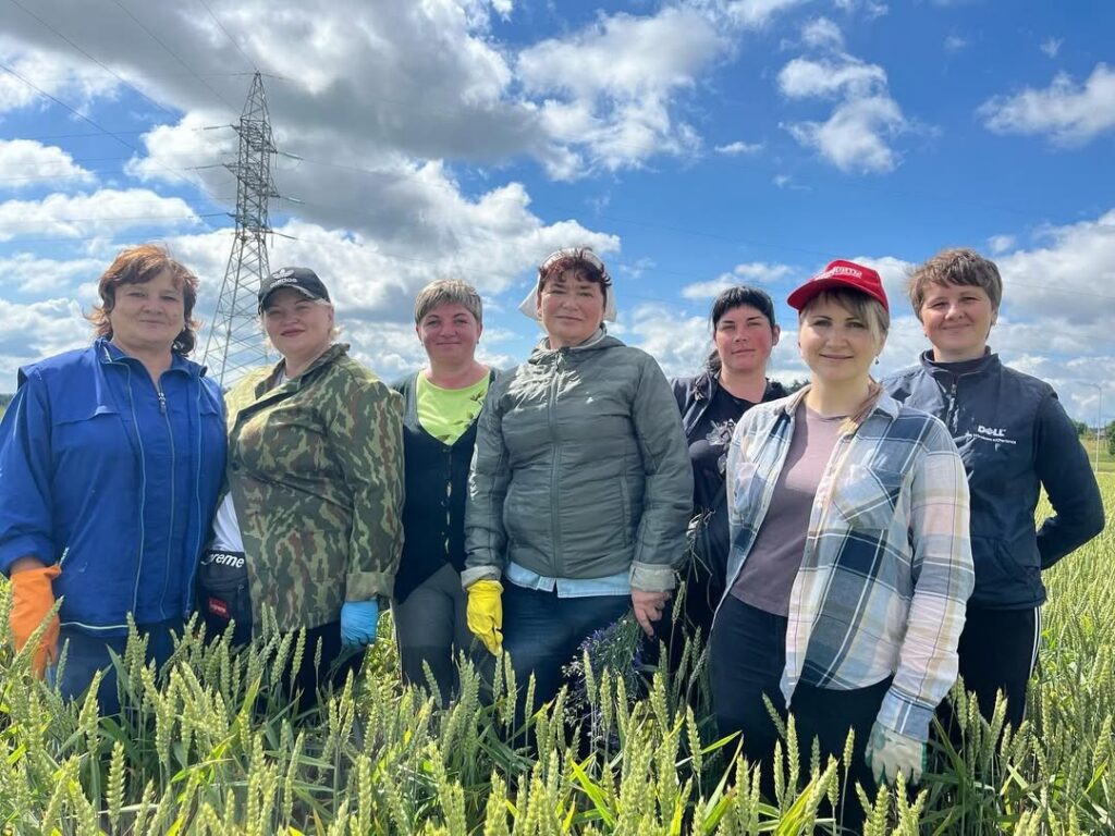 Рекордный вал с полей взяли аграрии одного из ведущих хозяйств Лидщины