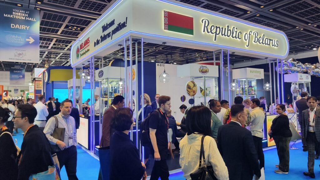 Сухие миксы для домашнего пломбира белорусы показали на выставке в Дубае