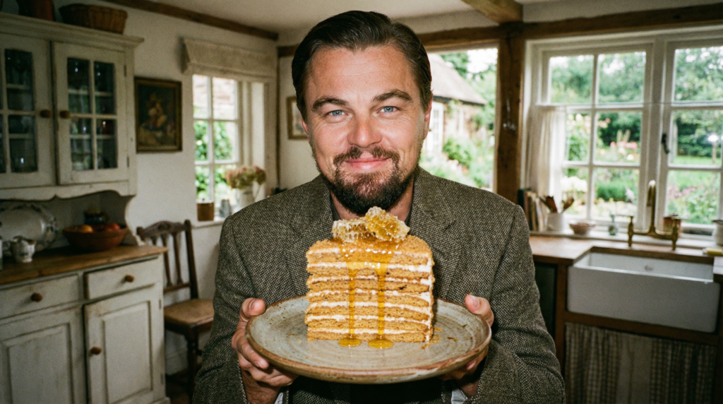 Голливудский десант. Леонардо Ди Каприо прорекламировал новинку барановичских кондитеров