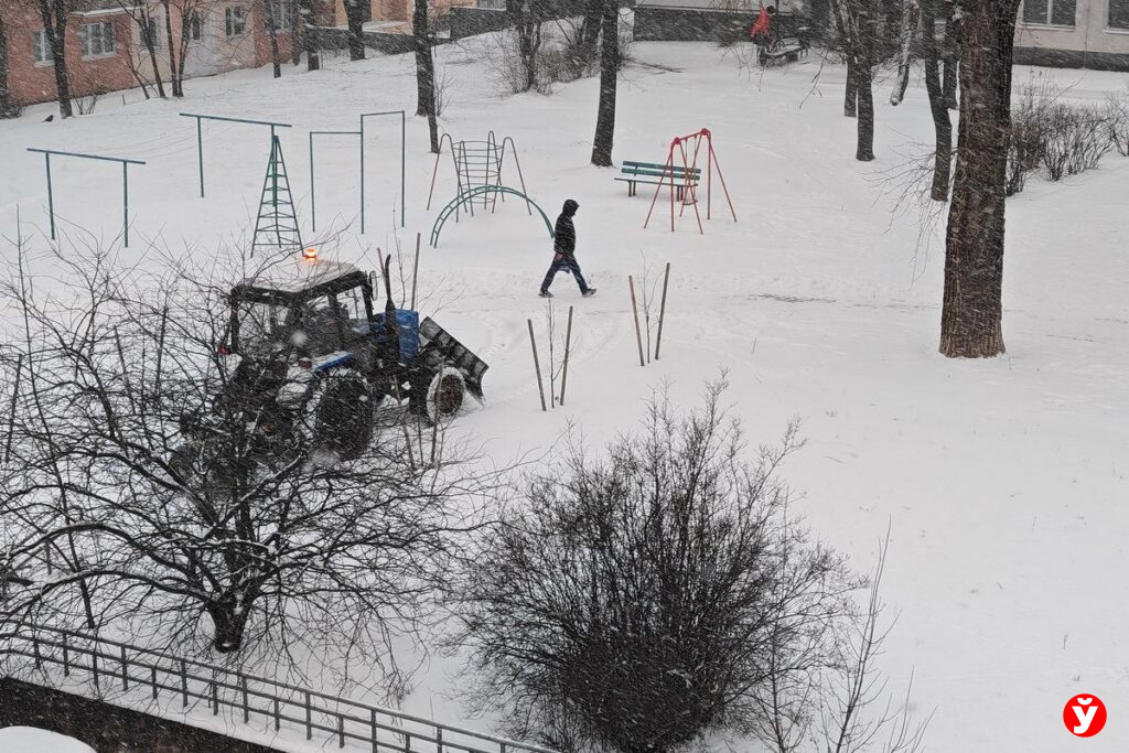 Оранжевый уровень опасности объявлен на 8 января — Беларусь накроют снегопады и сильный ветер