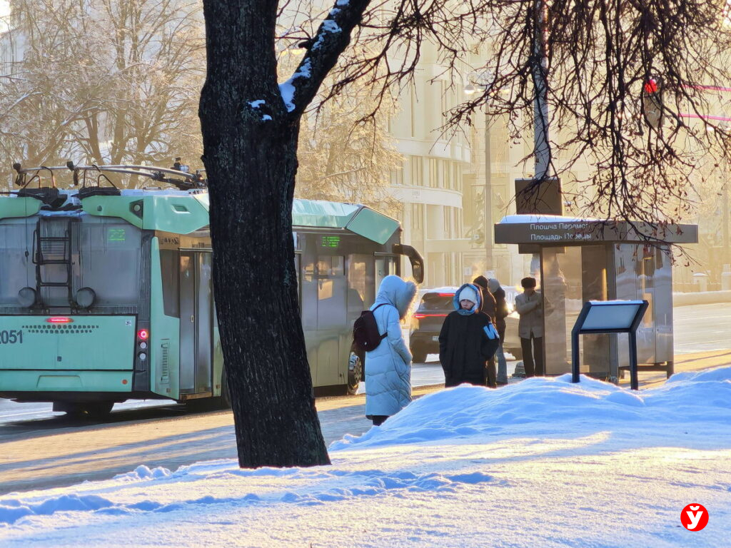 Суббота в Беларуси будет морозной: на отдельных дорогах сохраняется гололедица