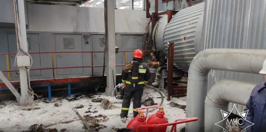 В Брестской области горела Берёзовская ГРЭС