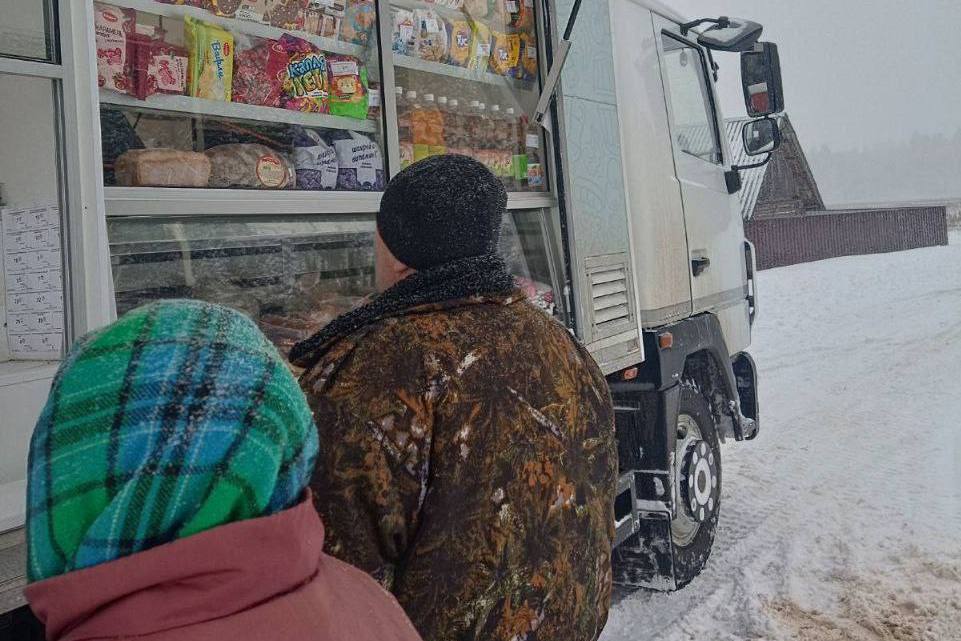Расписание автолавок изменили в Минской области из-за погоды