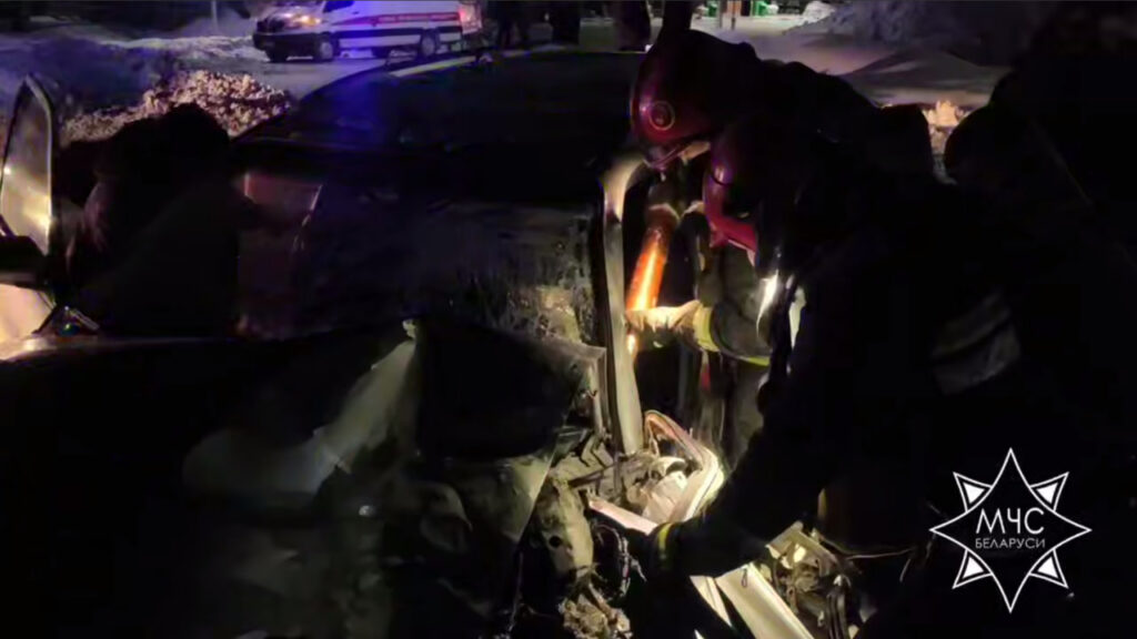 ДТП в Гомеле: легковушка столкнулась с рейсовым автобусом