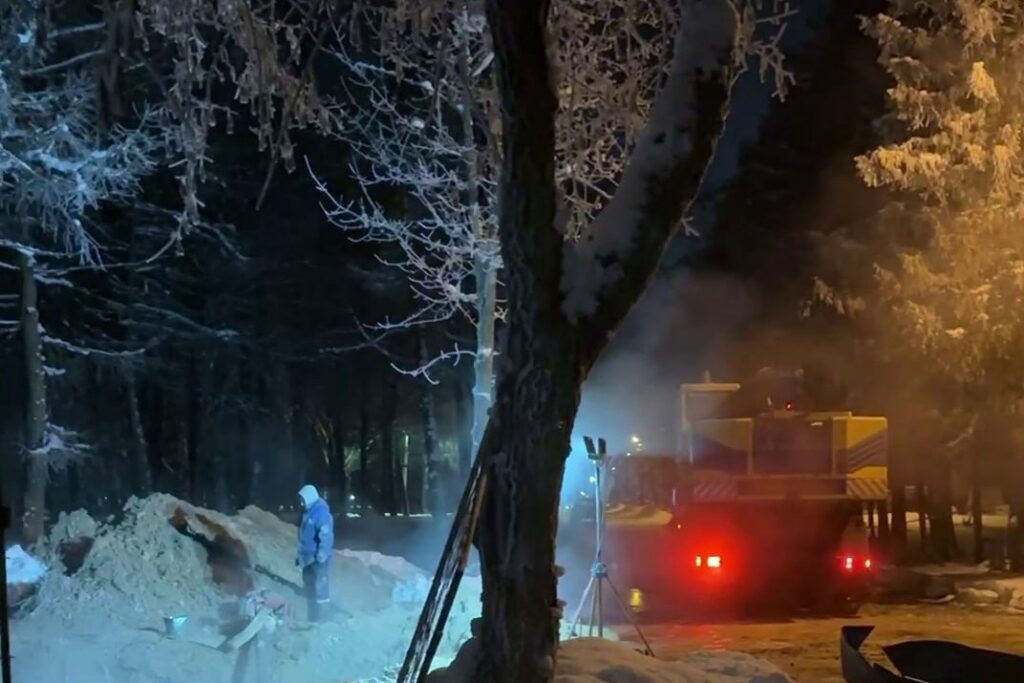 В Жодино восстановили подачу тепла после аварии на магистрали