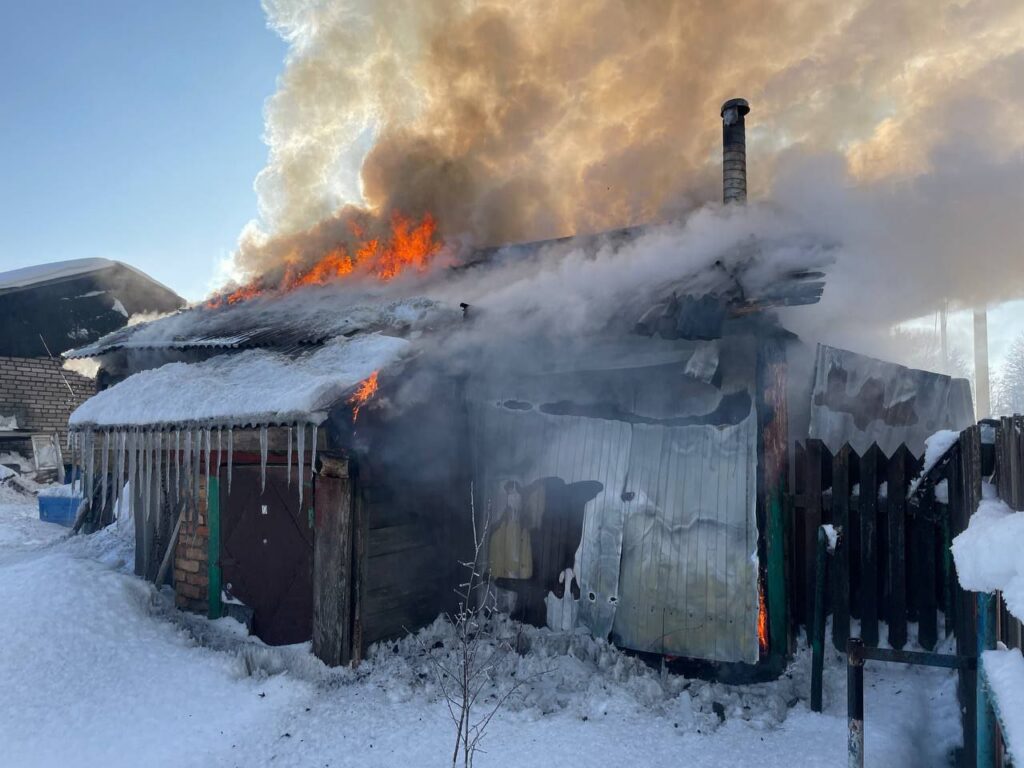 За сутки в Логойском районе произошло четыре пожара