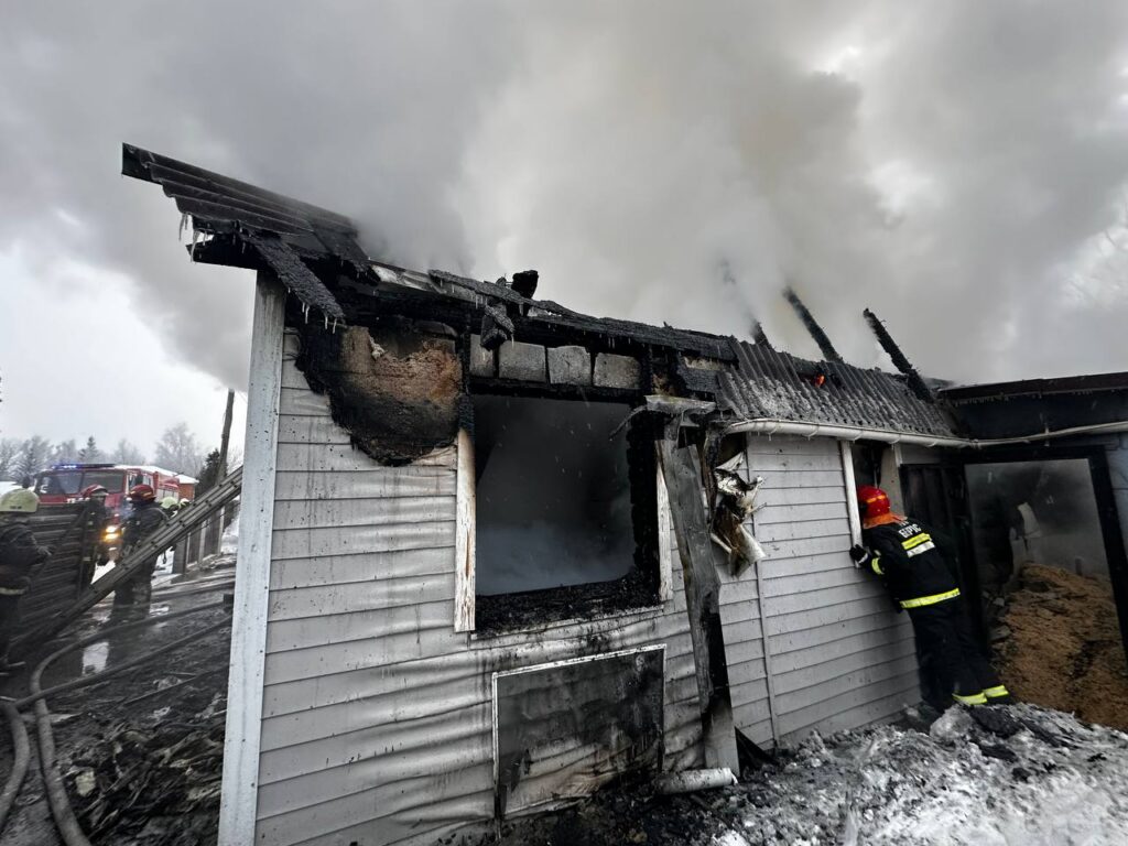 На Логойщине горело два дома