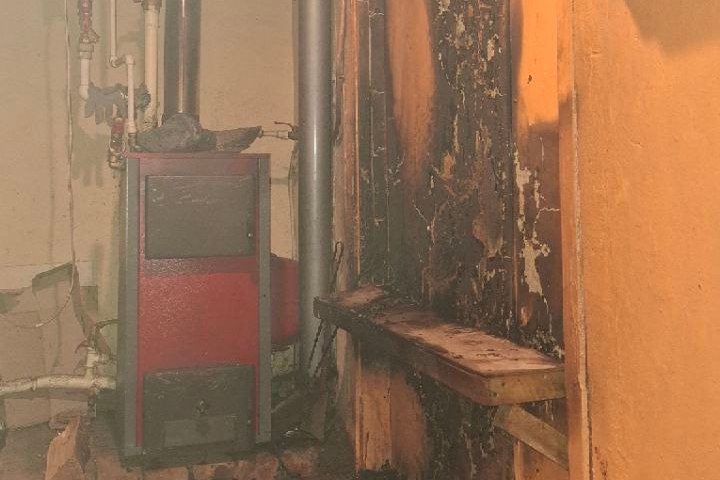 В Логойском районе горела квартира