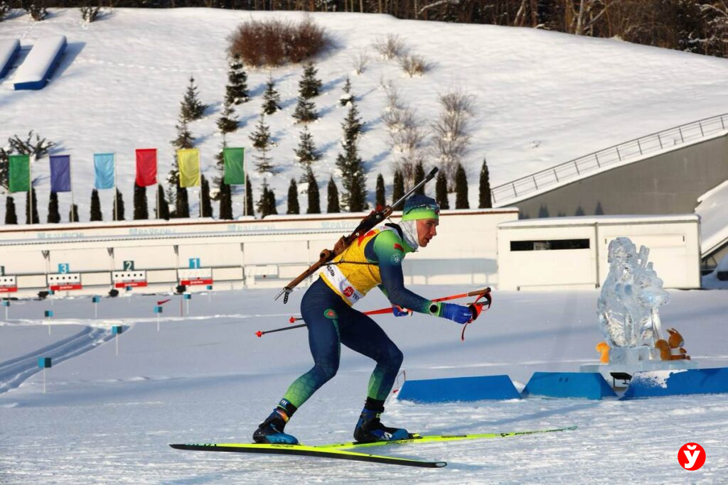 Антон Смольский выиграл бронзу спринтерской гонки на этапе Кубка Содружества в Раубичах