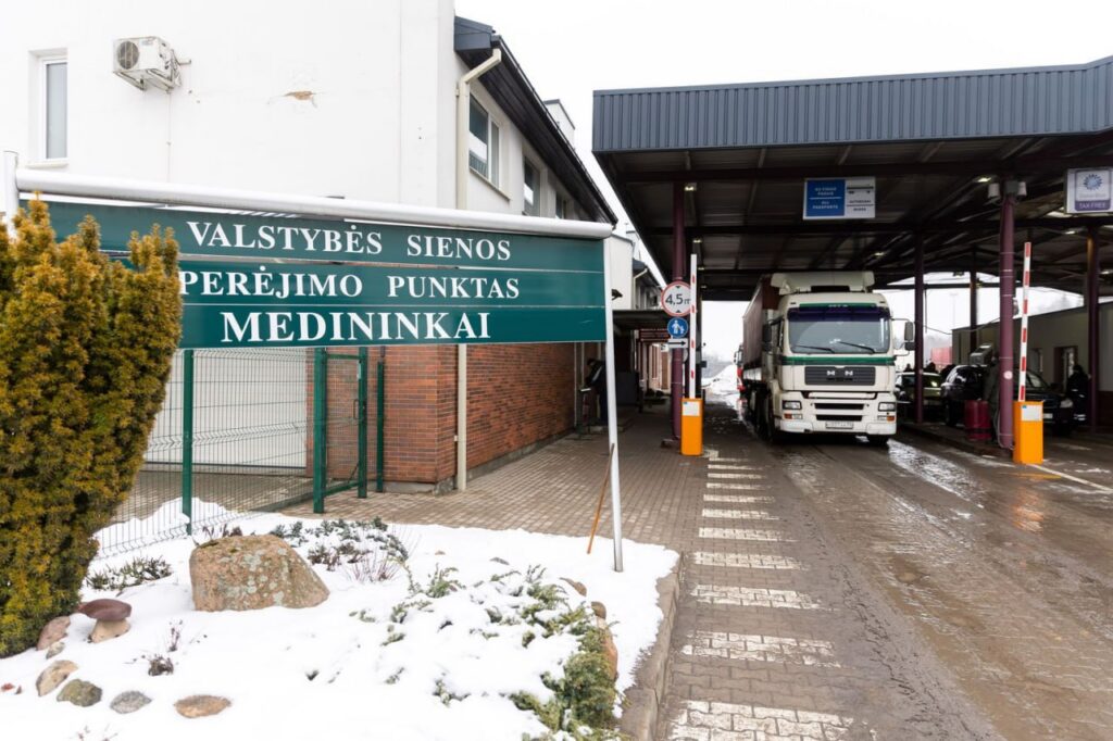 Литовская сторона приостановила оформление грузовиков в Мядининкае — ГПК