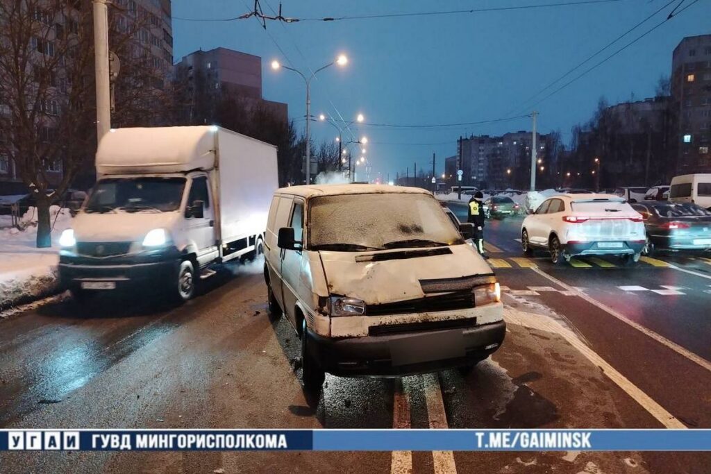 В Минске водитель сбил женщину с ребенком на «зебре»