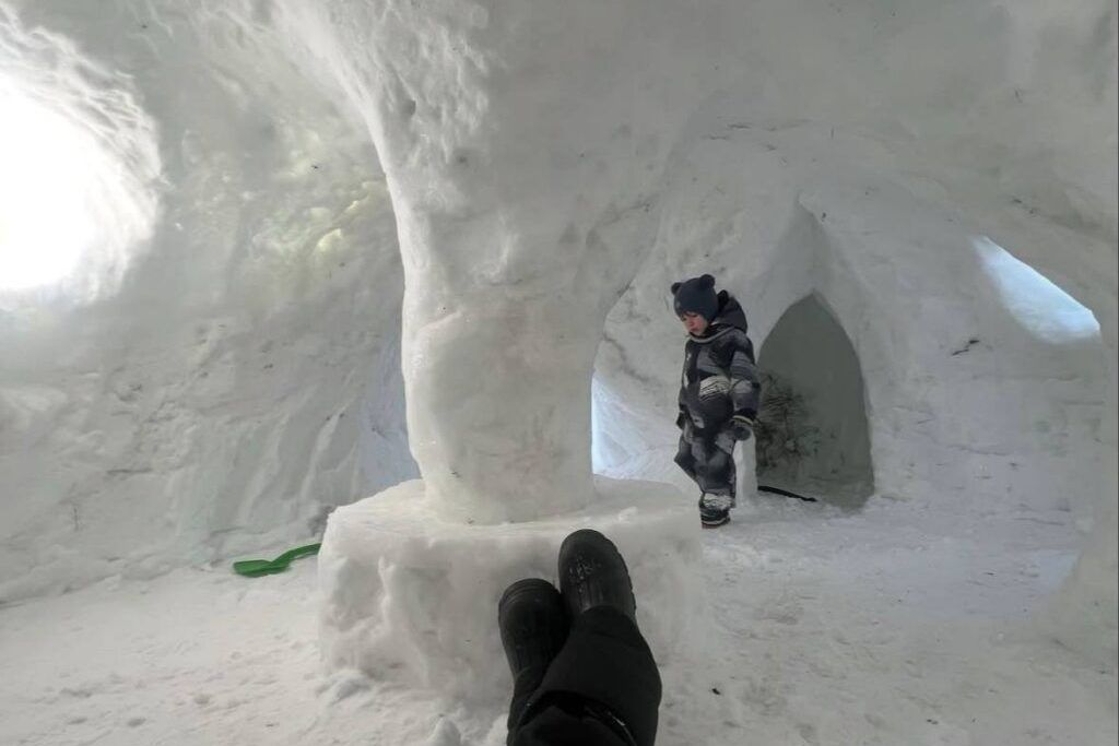 Белорусы построили дом с гостиной и спальней всего за неделю — вот как он выглядит