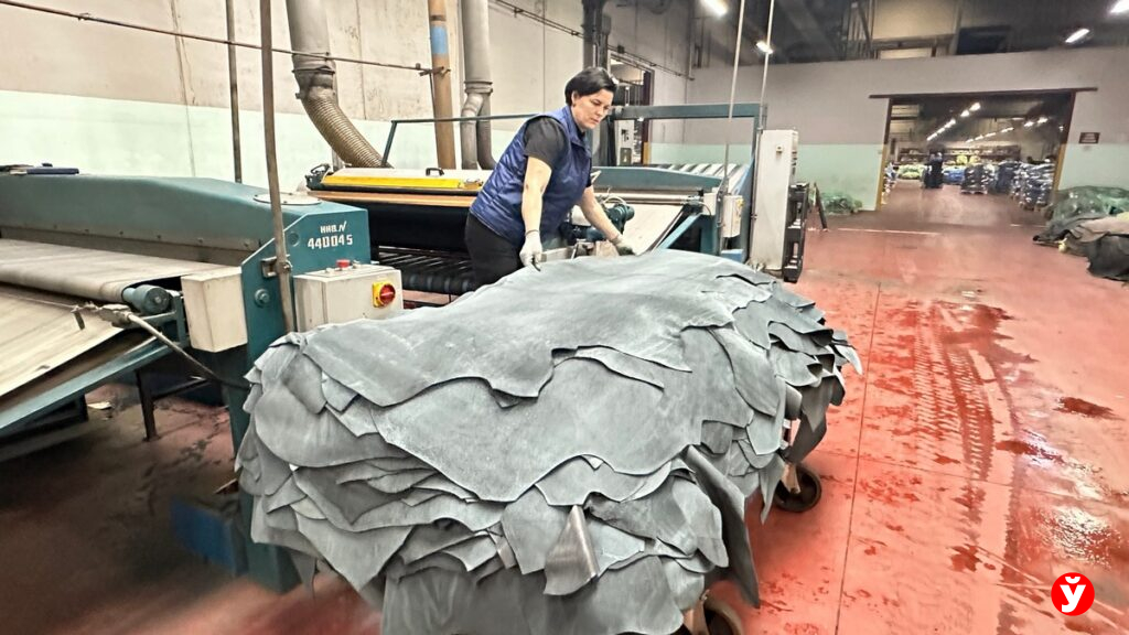 Шлифовка кожи