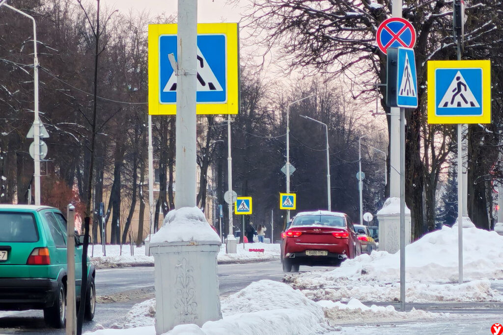 На улице Красной в Минске ввели одностороннее движение