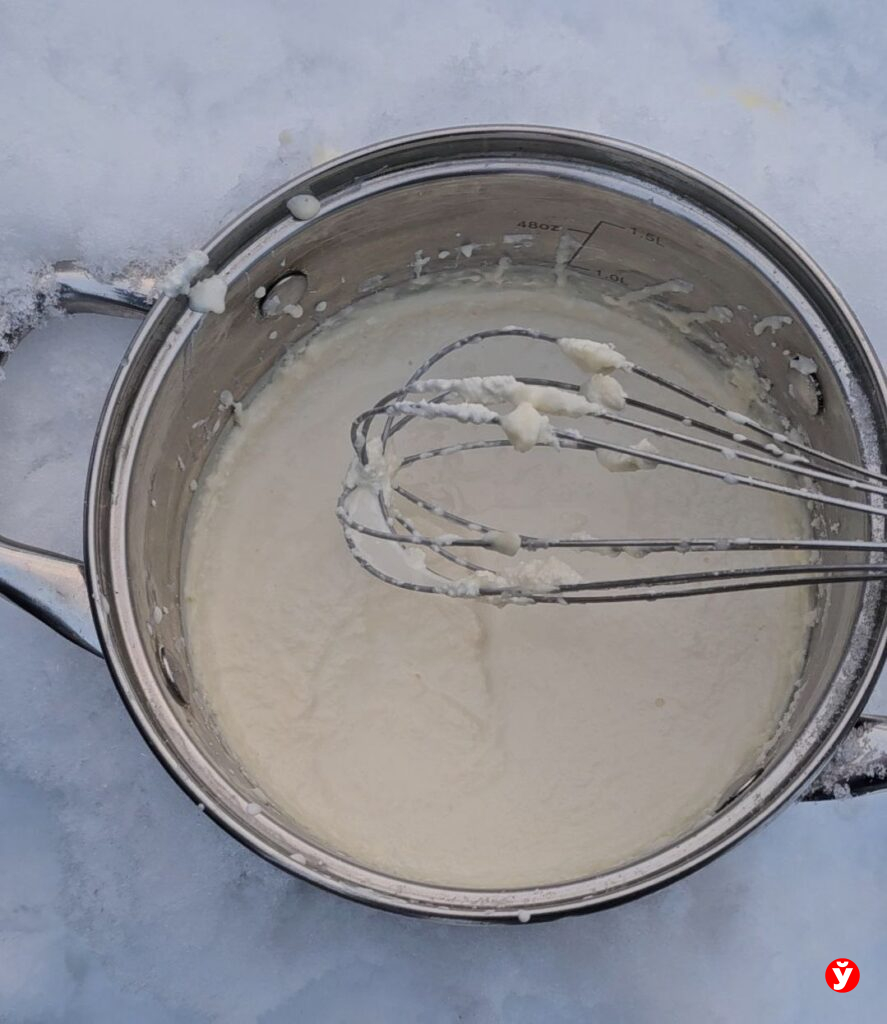 Как сделать мороженое в снегу