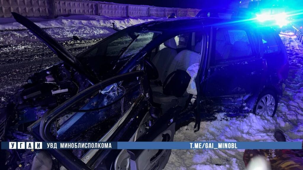 Водитель погиб в ДТП под Пуховичами — на автомобиле были летние шины