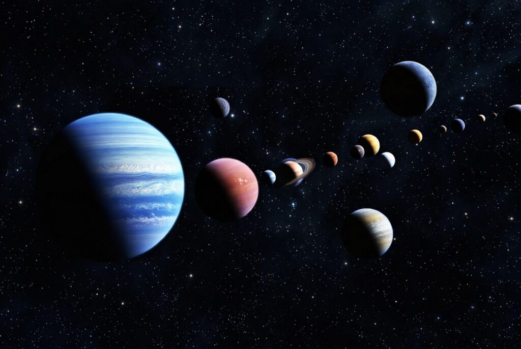 Венера, Юпитер и Сатурн в одном ряду: белорусов ждёт редкий «парад планет»