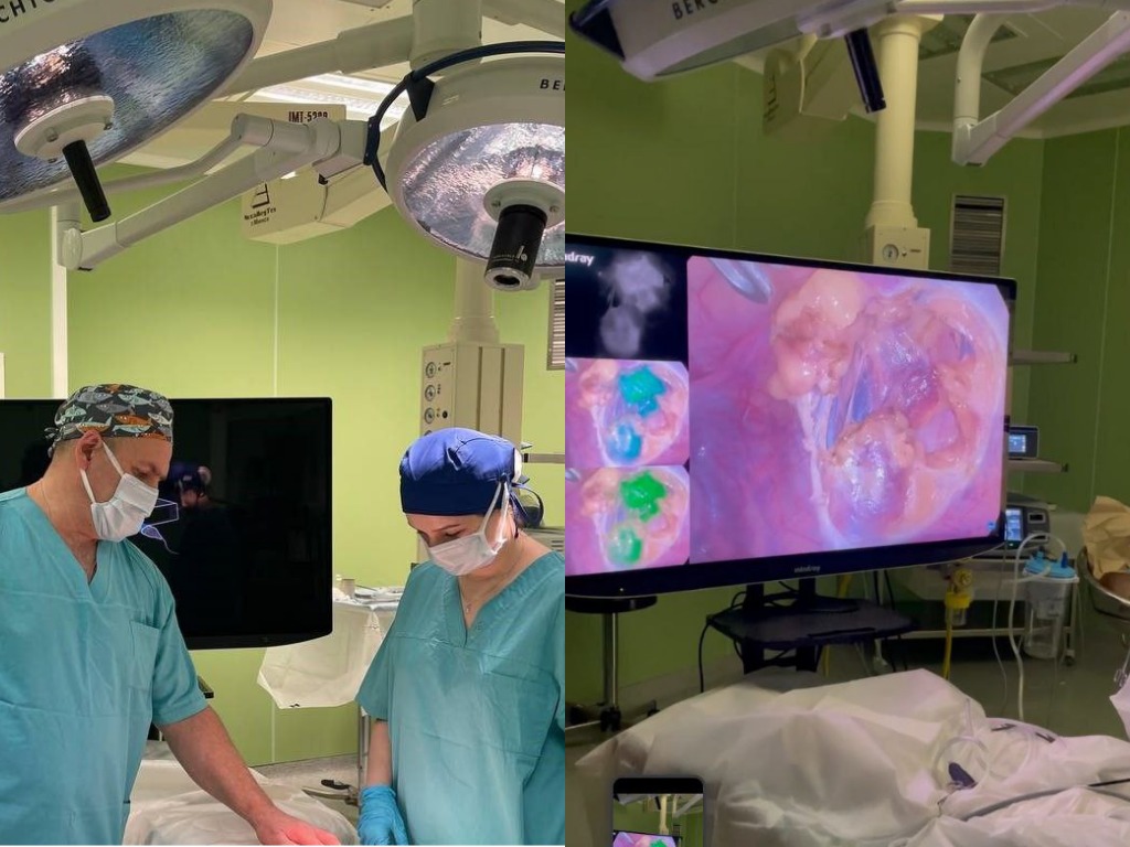 В Беларуси впервые провели уникальную операцию ребенку с использованием «светящейся» навигации