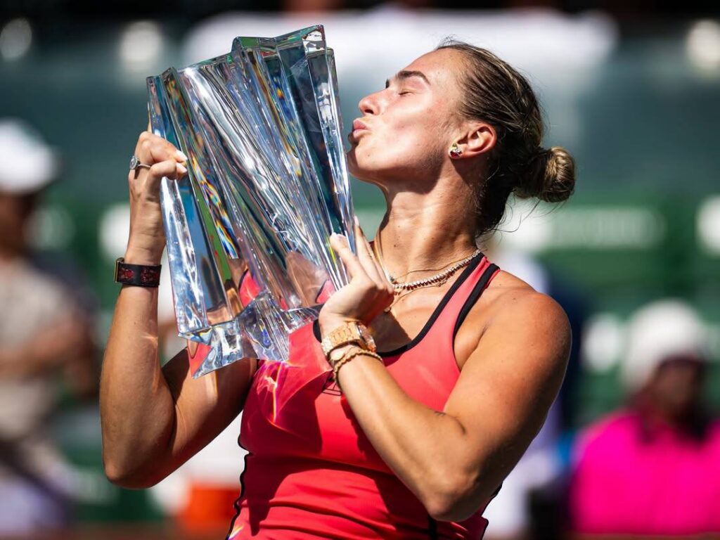 Лукашенко поздравил Соболенко с победой на турнире WTA-1000 в Индиан-Уэллсе