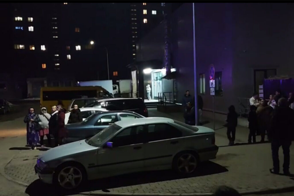 18 человек спасли при пожаре в общежитии Могилева