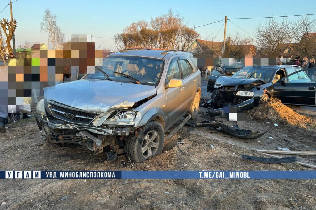 В Слуцке женщина-водитель устроила массовое ДТП