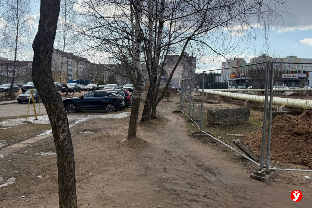 В Жодино «народная тропа» стала поводом для скандала в сети